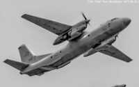 Kép a Antonov An-26 típusú, 210 oldalszámú gépről.