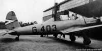 Kép a Arado Ar 96 típusú, G.403 oldalszámú gépről.