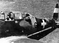 Kép a Arado Ar 96 típusú, G.429 oldalszámú gépről.