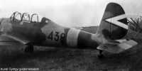 Kép a Arado Ar 96 típusú, G.438 oldalszámú gépről.