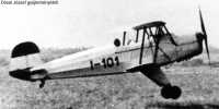 Kép a Bücker Bü 131 típusú, I-101 oldalszámú gépről.