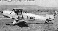 Kép a Bücker Bü 131 típusú, I-103 oldalszámú gépről.