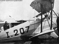 Kép a Bücker Bü 131 típusú, I.207 oldalszámú gépről.