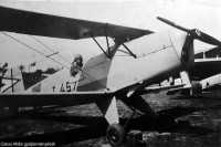 Kép a Bücker Bü 131 típusú, I.457 oldalszámú gépről.