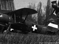 Kép a Fiat CR.42 típusú, V.232 oldalszámú gépről.