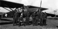 Kép a Fieseler Fi 156 Storch típusú, R.110 oldalszámú gépről.