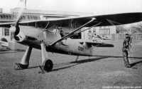 Kép a Focke-Wulf Fw 56 Stösser típusú, G.131 oldalszámú gépről.