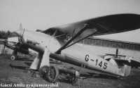 1. kép a Focke-Wulf Fw 56 Stösser típusú, G.145 oldalszámú gépről.