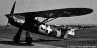 Kép a Focke-Wulf Fw 56 Stösser típusú, G.145 oldalszámú gépről.
