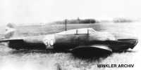 Kép a Heinkel He 112 típusú, V.301 oldalszámú gépről.