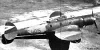 Kép a Heinkel He 70 típusú, F.405 oldalszámú gépről.