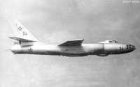 Kép a Iljusin Il-28 típusú, 34 oldalszámú gépről.