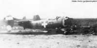 Kép a Junkers Ju 86 típusú, B.303 oldalszámú gépről.