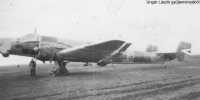 Kép a Junkers Ju 86 típusú, B.338 oldalszámú gépről.