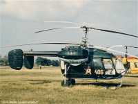 Kép a Kamov Ka-26 típusú, 406 oldalszámú gépről.