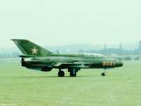 1. kép a Mikojan-Gurjevics MiG-21 típusú, 3031 oldalszámú gépről.