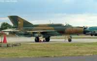 Kép a Mikojan-Gurjevics MiG-21 típusú, 3745 oldalszámú gépről.