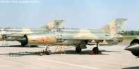 4. kép a Mikojan-Gurjevics MiG-21 típusú, 42 oldalszámú gépről.