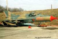 2. kép a Mikojan-Gurjevics MiG-21 típusú, 5822 oldalszámú gépről.