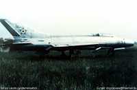 1. kép a Mikojan-Gurjevics MiG-21 típusú, 801 oldalszámú gépről.