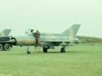 2. kép a Mikojan-Gurjevics MiG-21 típusú, 8201 oldalszámú gépről.