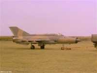 Kép a Mikojan-Gurjevics MiG-21 típusú, 8203 oldalszámú gépről.