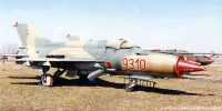 1. kép a Mikojan-Gurjevics MiG-21 típusú, 9310 oldalszámú gépről.