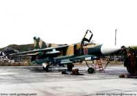 2. kép a Mikojan-Gurjevics MiG-23 típusú, 12 oldalszámú gépről.