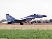 2. kép a Mikojan-Gurjevics MiG-29 típusú, 09 oldalszámú gépről.