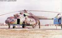 1. kép a Mil Mi-17 típusú, 701 oldalszámú gépről.