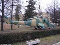 Kép a Mil Mi-24 típusú, 118 oldalszámú gépről.