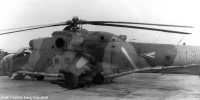 2. kép a Mil Mi-24 típusú, 119 oldalszámú gépről.