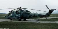 1. kép a Mil Mi-24 típusú, 716 oldalszámú gépről.