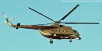 Kép a Mil Mi-8 típusú, 3307 oldalszámú gépről.