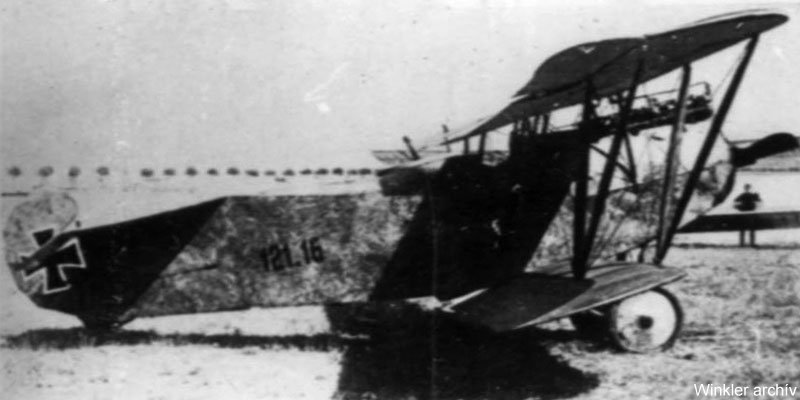 Kép a Phönix C.I típusú, 121.16 oldalszámú gépről.
