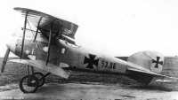 Kép a Albatros D.II típusú, 53.06 oldalszámú gépről.