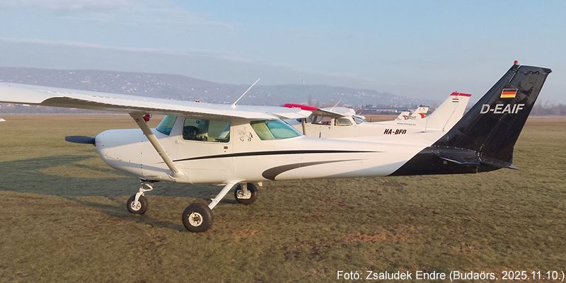 Kép a D-EAIF lajstromú gépről.