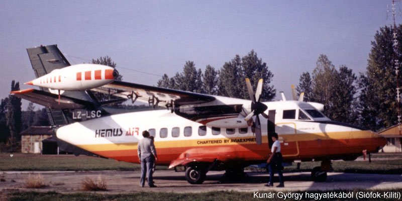 Kép a LZ-LSC lajstromú gépről.