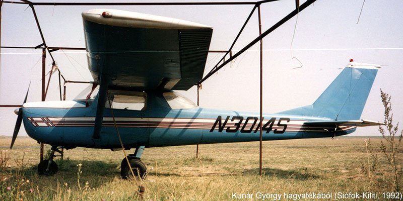 Kép a N3014S lajstromú gépről.