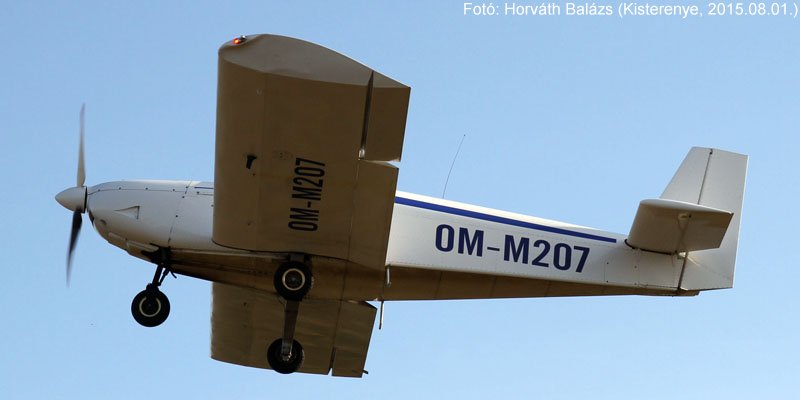 Kép a OM-M207 lajstromú gépről.