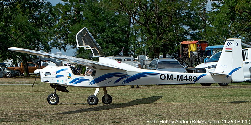 Kép a OM-M489 lajstromú gépről.