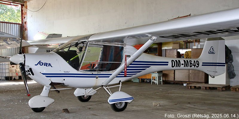 Kép a OM-M649 lajstromú gépről.