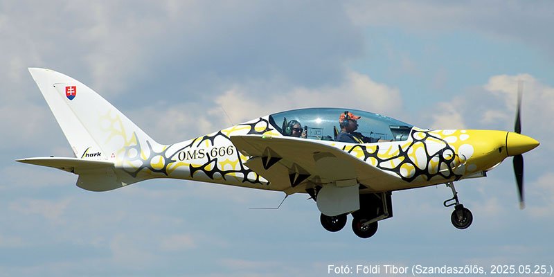 Kép a OM-S666 lajstromú gépről.