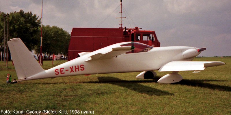 Kép a SE-XHS lajstromú gépről.
