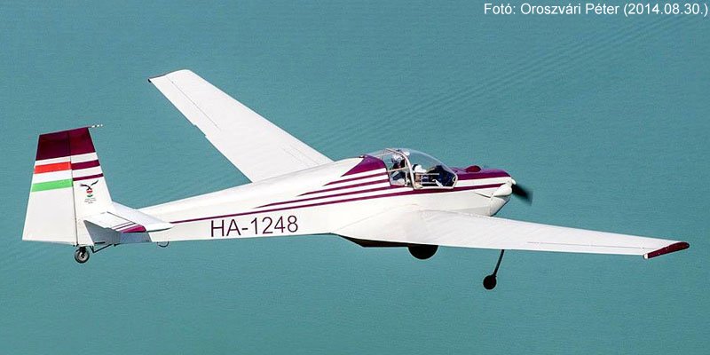 Kép a HA-1248 lajstromú gépről.