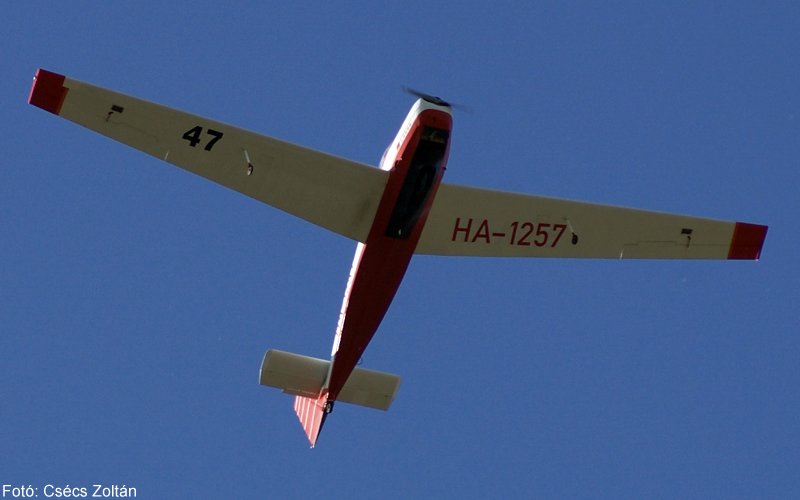 Kép a HA-1257 lajstromú gépről.