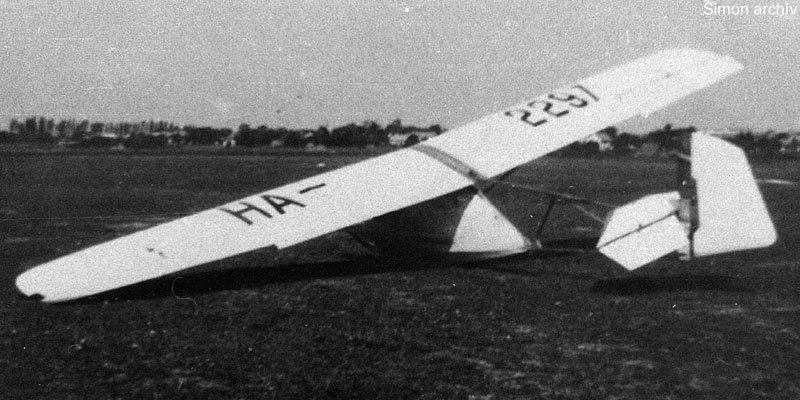 Kép a HA-2297 lajstromú gépről.