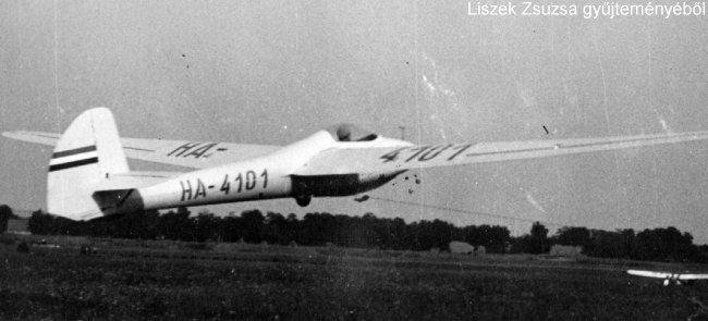 Kép a HA-4101 lajstromú gépről.