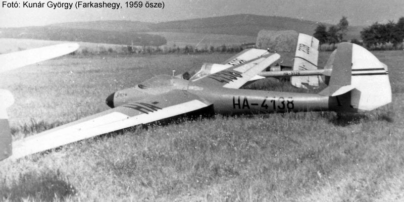 Kép a HA-4138 lajstromú gépről.