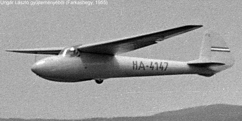 Kép a HA-4147 lajstromú gépről.